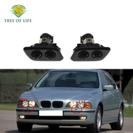 New Left&Right Headlight Washer Nozzle Jet For BMW 5 Series E39 525i 525iT 528i 528iT 530i 540i 540i