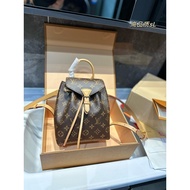 H I G Q U A L T Y Foldable Gift Box Mini Double Bag All-Match M o n t s u r i B g a m Canvas Calf Sh