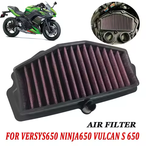 For Kawasaki Versys 650 KLE650 Ninja 650 EX650 Vulcan S 650 S650 EN650 Accessories Motorcycle Air Fi