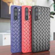 For OPPO A5 A9 A31 A53 2020 Reno 2Z 3 Pro Find X2 Case Woven Mesh Grid Breathable Silicone Soft TPU Cover