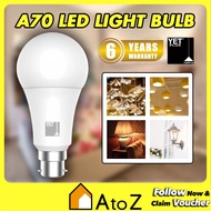 YETPLUS Lampu Led Bulb B22 Lampu Led Siling Mentol B22 LED Light Bulb Downlight LED Bulb B22 Classsi