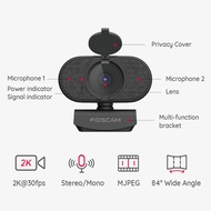 Foscam W41 4MP USB Webcam with Built-in Dual Mic