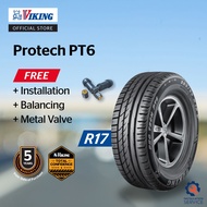Viking Protech PT6 R17 205/45 215/45 205/40 215/55 215/50 225/45 225/50 225/65 225/55 215/60 235/55 235/45 (with installation)