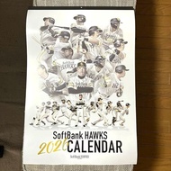 Japanese Baseball Team SOFTBANK HOWKS 2026 Calender Direct from Japan