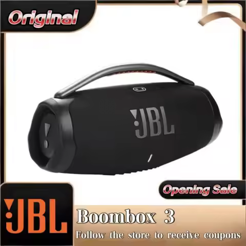 Boombox 3 JBL Music Third Generation Wireless Bluetooth Outdoor Indoor Sports High-quality Bass Port