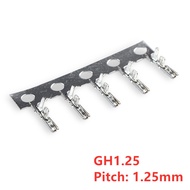 100PCS JST GH shell terminal 1.25mm Pitch with Lock GH1.25 Terminals