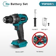 388Vf 13mm Brushless Electric Drill 650N.M with handle 25+3 Torque For Makita Cordless Electric Scre
