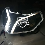 H4 Vario 110 techno lamp reflector win material