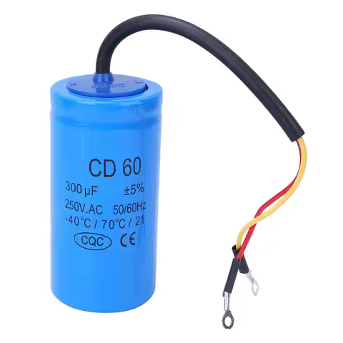CD60 250V 300uf Switching Capacitor Explosion-Proof Household Appliances Accessory Capacitor Motor C