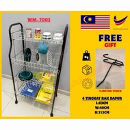 WM-7003~Indo S Dish Rack /4 Tingkat rak pinggan, mangkuk dan cawan rak/kitchen Rack/Kitchen storage/