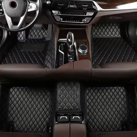 Custom 3D Full Coverage Car Floor Mats for Audi A4 B7 B8 8KH Sedan B9 8WH Allroad 2017-2023 Car Acce