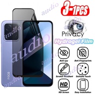 POCO C85 4G 3Pcs Anti-Spy Hydrogel Film For Poco C85 PocoC85 4G 2025 Full Coverage Soft Privacy Scre