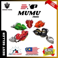 EXP MUMU FROG 31mm/6g Soft frog katak tiruan umpan pancing ikan haruan toman ready stock