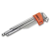 ASAHI Ball Point Hex Key (Allen Key) Wrench Set - 9pcs Set, Long Length, MM Size 1.5-10mm (Japan)