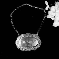 *50931-經典英國純銀BRANDY酒牌