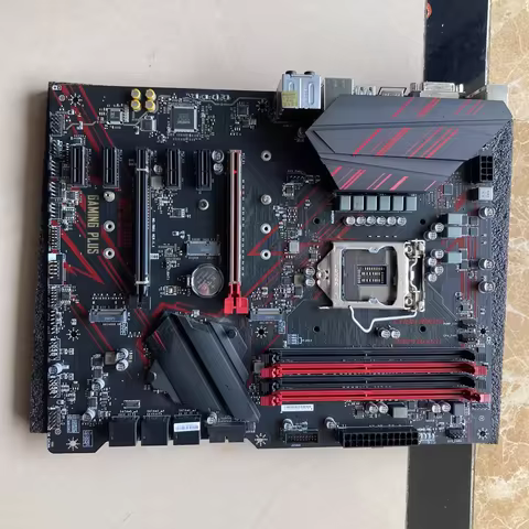 For MSI MPG Z390 Gaming Plus Desktop Motherboard 64GB LGA 1151 DDR4 ATX Mainboard 100% Tested OK Ful