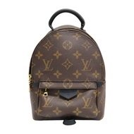 棕色 原花帆布 Palm Springs Mini 後背包【LOUIS VUITTON LV 路易威登】 M44873