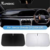 For Jaecoo Omoda C9 2024 2025 Car Front Windshield Sunshade Windshield Sunshade Cover Anti UV Protec