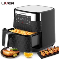 Nồi chiên không dầu điện tử LIVEN KZ-D5500 5.5L 1700W bảo hành 12 tháng