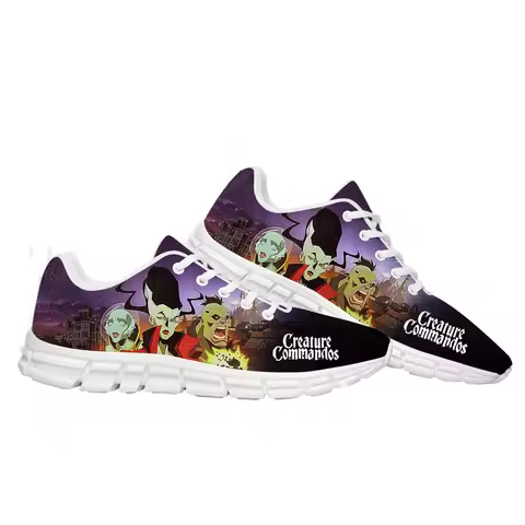 Creature Commandos Sneakers Mens Womens Teenager Comfortable Sports Shoes High Quality Fashion Patte