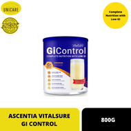 ASCENTIA VITALSURE GI CONTROL 800G. COMPLETE NUTRITION WITH LOW GI