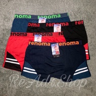 Renoma imported men's square boxer briefs