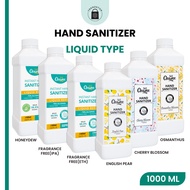 Cleanse360 Liquid Hand Sanitizer 75% Ethanol Alcohol [Refill Pack - 1000ml / 1L / 1 Litre]