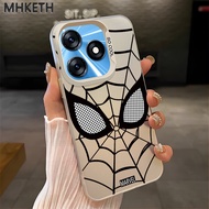 MHKETH Case For Tecno Spark 10 10C 10 Pro Personalized Spider Web Design Phone