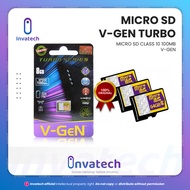 Memory V-Gen Turbo Series Class 10 100Mbps - Class 6 48Mbps – MicroSD Original High Speed 4GB 8GB 16