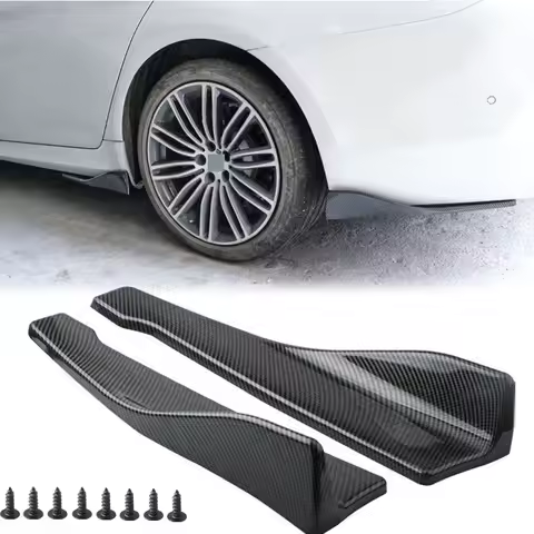 Car Front Rear Bumper Strip Lip Spoiler Diffuser Splitter Scratch Protector For Mercedes E Class W21