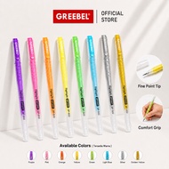 [ 8 COLORS] Greebel Gel Pen 8 COLORS GP-522 Highlighter 0.6 (8PCS/SET)