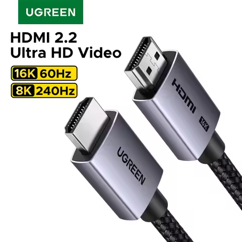 NEW! UGREEN HDMI Cable 16K/60Hz Ultra High Speed Certified HDMI 2.2 Cable 96Gbps Dolby Vision HDCP2.
