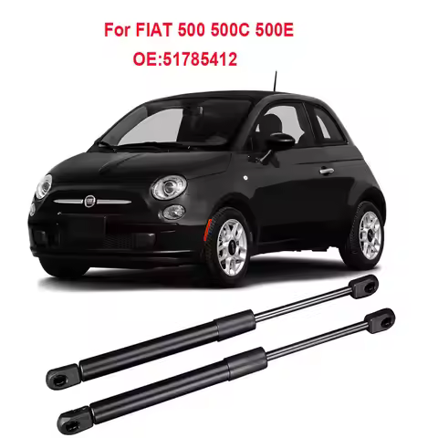 2PCS Rear Tailgate Boot Trunk Gas Spring Struts For FIAT 500 Hatchback 2007-2025 500C Convertible 20