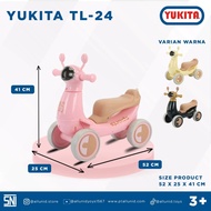 TRICHEL CHILDREN'S BIKE YUKITABalance BIKE - TL 24 SCOOTER RENO PUSH TOYS RIDE ON PUSH BIKE