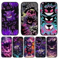for Realme 3 5 6 7 8 Pro 5i 5s Q 6i 7i Gengar anime cool cartoon Casing 6Y24 Black TPU Soft Silicone