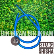 SELANG SHISHA BAHAN SILIKON SELANG PENCIL BESI HOOKAH PREMIUM-QISHOP14