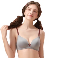 daiso Young Hearts Young Curves Microfiber Contrast Triangle Bra C03-10186