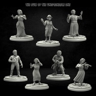Investigators-the Cult of the Unspeakable One-Humanoid Human/28 32mm scale 3D printed miniature ADC