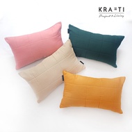 Krafti Project & Living - Sofa Pillow / Quilting Pillow / Pillow 30x50 / Quilted Basic 30x50