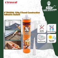 X'TRASEAL X-Bond Construction Adhesive Sealant 320GM / Xbond / Wainscoating / Gam Kayu / Max bond / 