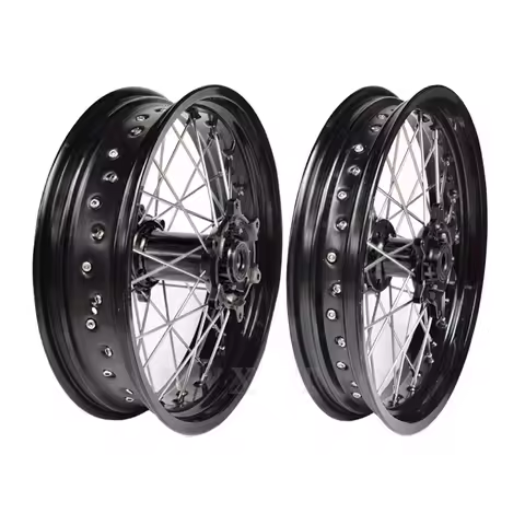 Motorcycle wheel hub rim wheel black 17 inches For KTM SZ SXF EXC XCF HUSQVARNA TC FC TE FE KEWS HJ2