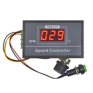 Diymoreตัวควบคุมความเร็วมอเตอร์แบบPWMDC 6V/12V/24V 48V 30Aหน้าจอดิจิตอลLEDแบบปรับได้ของแท้