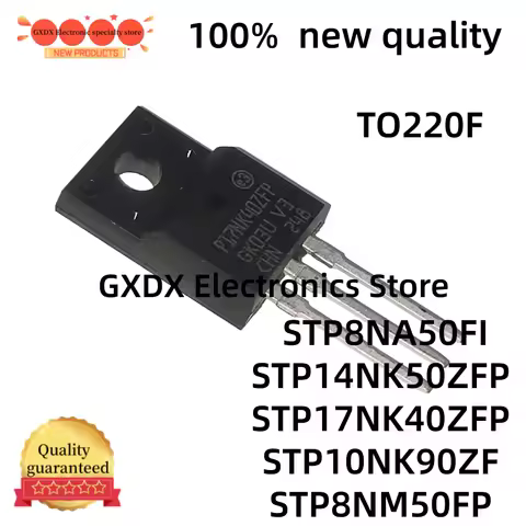 10-20PCS STP8NM50FP P8NM50FP STP8NA50FI P8NA50FI STP14NK50ZFP P14NK50ZFP STP17NK40ZFP P17NK40ZFP STP