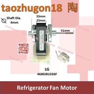 Lg 4680JB1026F CCW Fridge Refrigerator Fan Motor Crate Cool Fan