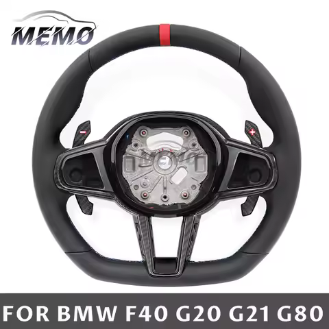 Steering Wheel CS Nappa Leather For BMW G02 G05 G06 G20 G21 G22 G26 G29 G80 G87 F40 F44 i4 M40i M340