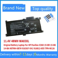 WA03XL Battery Laptop For HP Pavilion X360 15-BR 15-BK 14-BA HSTNN-UB7H 916367-541 916812-855 TPN-W126