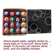 MOMIAN | Children Mini Home American Crystal 16-Ball Pool Set with Black 8 Ball