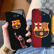 CK-42 Barcelona Football Club HD Glass Casing for Samsung Note 9 S24 S25 FE Ultra J7 Prime J6 J4 Cor
