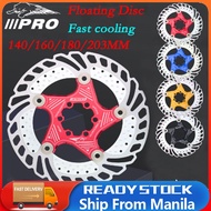 IIIPRO MTB Floating rotor160 mm Mountain Bike Disc Brake Rotor 140mm 180mm 203mm rotor disc