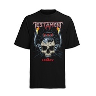 Retro Testament Thrash Metal Music 80S 70S Concert Mens T-Shirt Cotton
